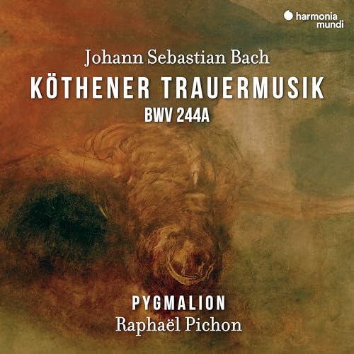 CD cover for Bach's *Köthener Trauermusik* performed by Raphaël Pichon.