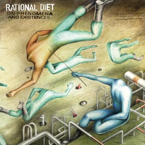 CD cover with surreal illustration of fragmented, reclining human figures.