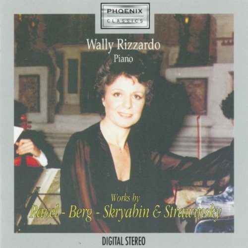 CD cover featuring pianist Wally Rizzardo and composers’ names.