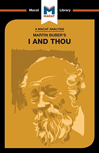 Book cover featuring a stylized portrait of Martin Buber.