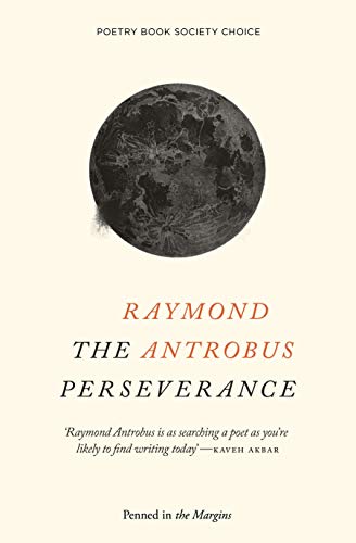 Book cover: dark moon image over beige with red title, "The Perseverance.