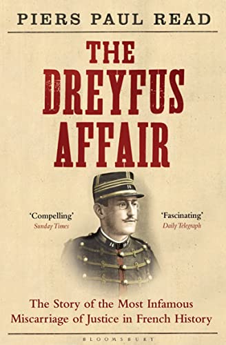 Book cover depicting Alfred Dreyfus in military uniform, titled "The Dreyfus Affair.