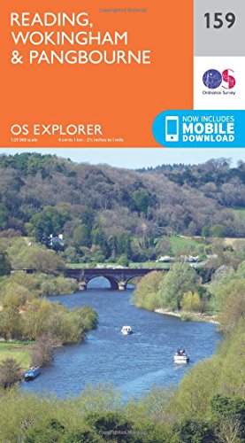 Ordnance Survey Explorer Map 126 cover, showing a river and bridge landscape.