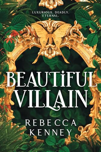 BookSCHBBook cover for Beautiful Villain by Rebecca Kenney featuring an ornate gold frame.
