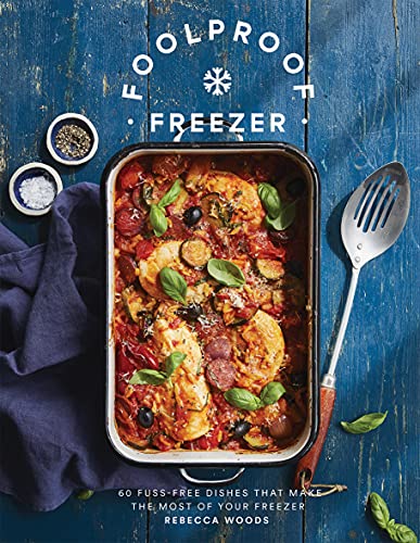 Cookbook cover featuring chicken and vegetables in a baking dish.