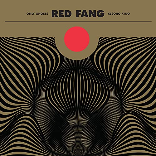Red Fang "Only Ghosts" CD cover: abstract lines and a red circle.