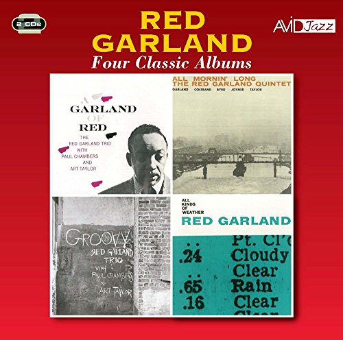 CD cover for Red Garland’s “Four Classic Albums” jazz compilation.