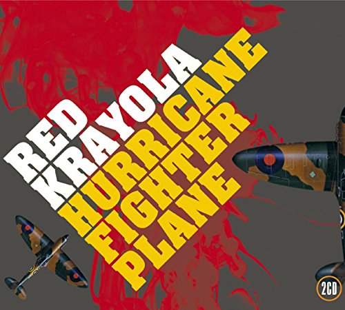 CD cover for Red Krayola’s “Hurricane Fighter Place” with airplanes.