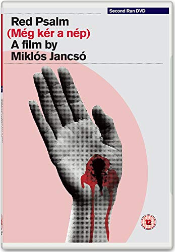 DVD cover for "Red Psalm" featuring a hand with a bleeding wound.