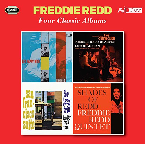 CD cover for Freddie Redd’s “Four Classic Albums” featuring album artwork.