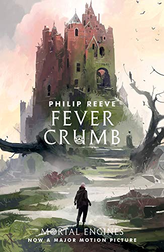 Book cover: a towering, crumbling city with a lone figure below.