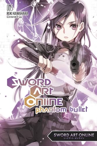 Sword Art Online novel volume 5 cover featuring a female anime character.