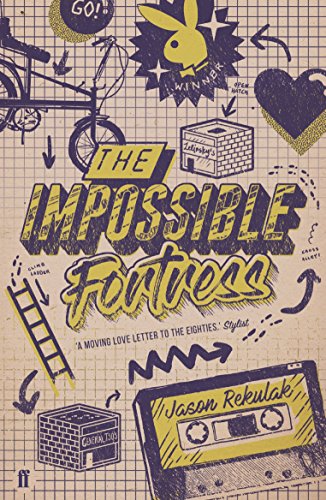 Book cover with yellow and black sketches of a bicycle, cassette, and ladder.
