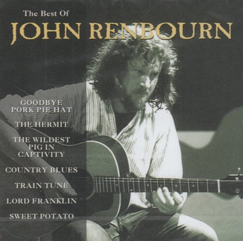 CD cover for “The Best of John Renbourn” featuring a guitarist.