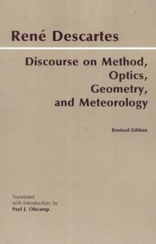 Book cover: René Descartes’ “Discourse on Method, Optics, Geometry, and Meteorology.”