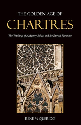 Book cover featuring the Chartres Cathedral rose window and gothic architecture.