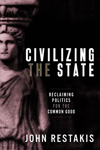 Book cover with a classical bust and the title "Civilizing the State.