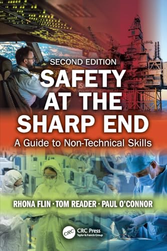 Book cover showing a pilot, an oil rig, and medical staff in a hospital.