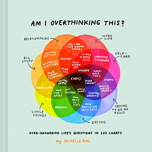 Book cover featuring a colorful, complex Venn diagram with handwritten text on light green.