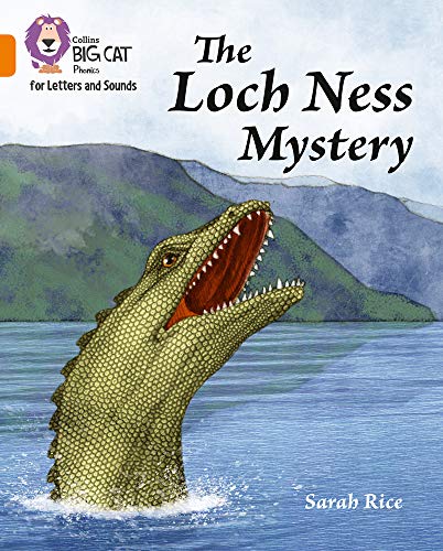 Book cover: illustrated Loch Ness Monster rising from water.