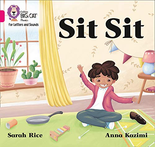 Book cover: a child sitting on the floor with toys, reading "Sit Sit".