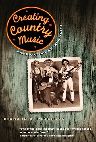 Book cover: "Creating Country Music" with a vintage photo of musicians.