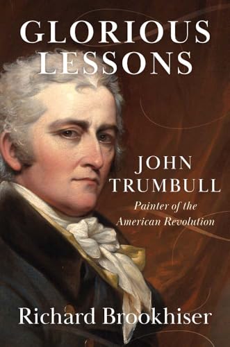 Book cover featuring a portrait of John Trumbull against a dark brown background.