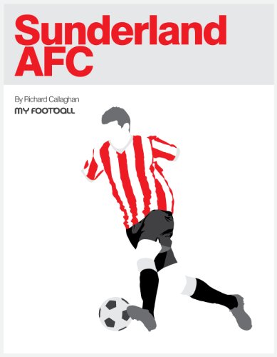 Book cover for Sunderland AFC, featuring a silhouetted footballer.