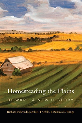 Book cover depicting a painted landscape with a farmhouse and golden fields.