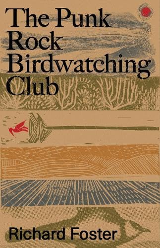 Book cover: “The Punk Rock Birdwatching Club” with bird and landscape illustration.