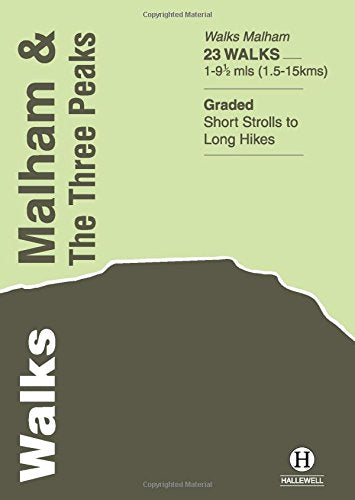Cover of the walking guide book Walks Malham and the Three Peaks.