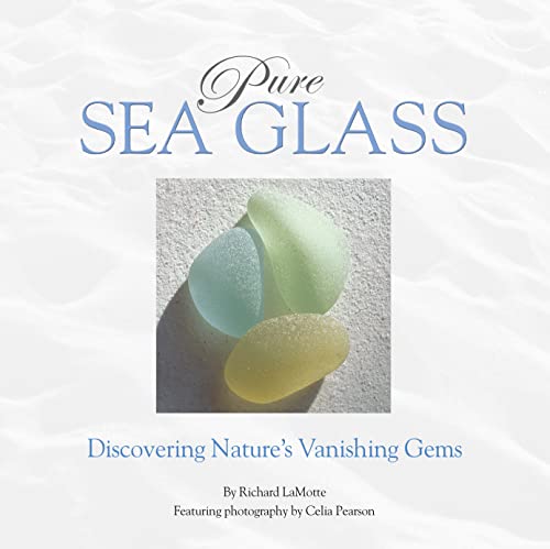 Book cover featuring frosted green and yellow sea glass pieces.