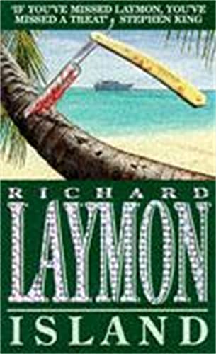 Book cover featuring a bloody straight razor against a tropical beach and palm tree.
