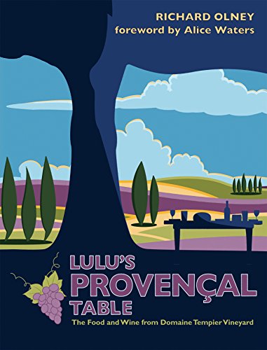 Book cover with illustrated Provencal landscape and wine-themed title.
