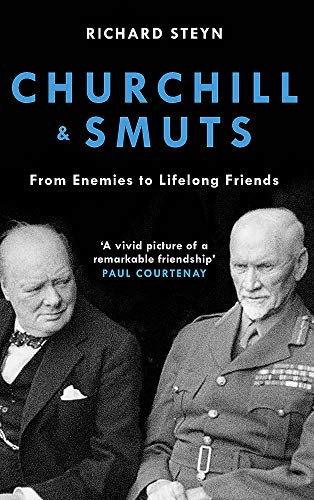 Book cover featuring portraits of Winston Churchill and Jan Smuts.