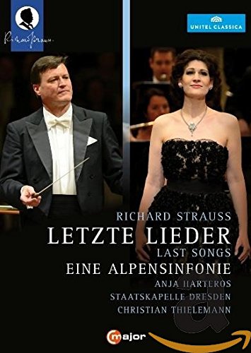 DVD cover featuring a conductor and soprano singer in formal wear.
