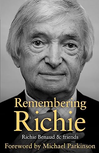 Book cover: black and white portrait of an older man, “Remembering Richie.”