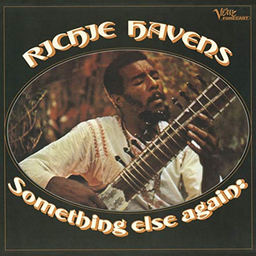 Richie Havens album cover featuring a portrait of the musician with a sitar.