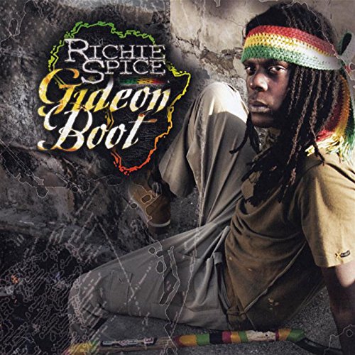 Richie Spice album cover, featuring the artist with dreadlocks and Rasta colors.