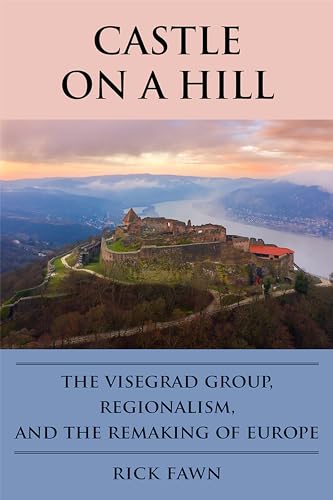 Book cover: hilltop castle overlooking a river valley, title "Castle on a Hill".