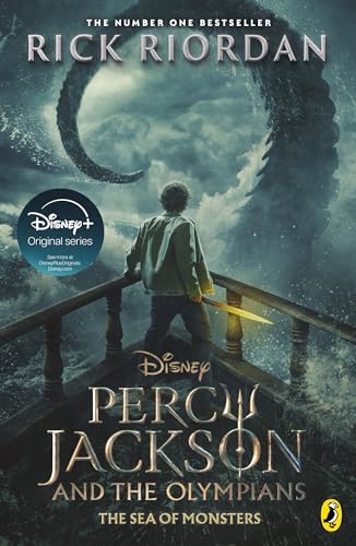 Book cover: boy with sword facing a large sea monster.
