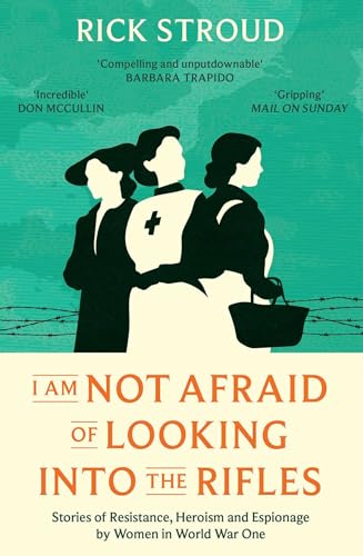 Book cover featuring silhouettes of three women against a teal background with barbed wire.