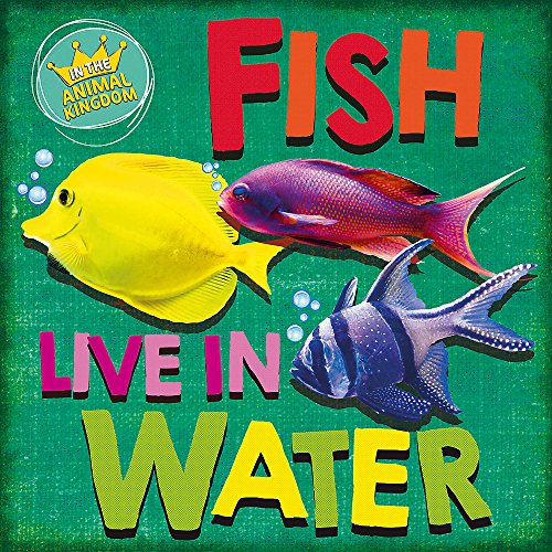 Colorful illustration of various fish swimming with bold title text.