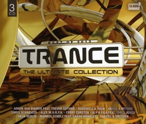 CD case with gold abstract design and "Trance - The Ultimate Collection" text.