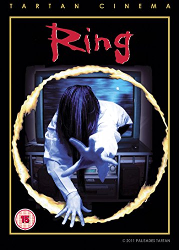 “Ring” DVD cover: ghostly figure emerging from a vintage television.