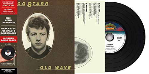 Ringo Starr “Old Wave” CD with portrait and record label details.