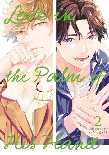 Manga cover with two handsome men facing forward, detailed facial features.