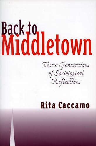 Book cover: "Back to Middletown" by Rita Caccamo, red and white text.