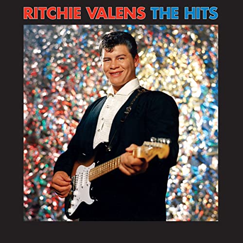 Ritchie Valens album cover featuring the artist with a guitar.