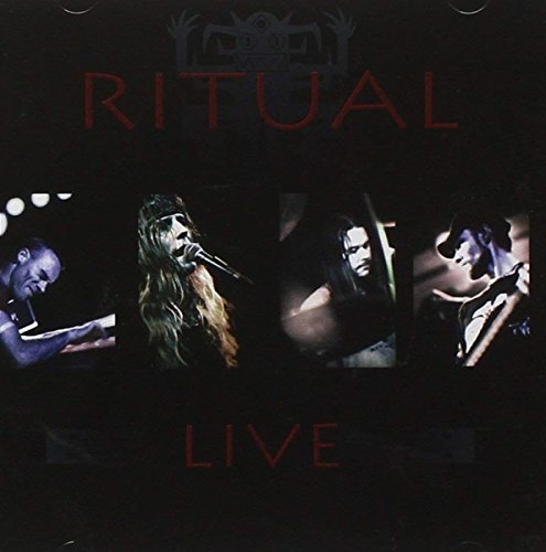 CD cover for “Ritual - Live” featuring a band performing onstage.
